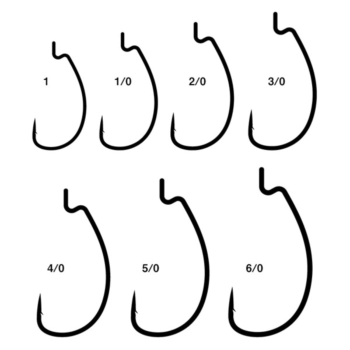 Gamakatsu THEO RISE OFFSET SWG-M #1 (6 pcs/pack)