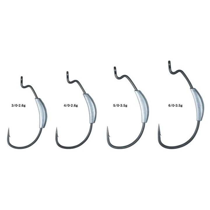 Gamakatsu THEO RISE SWG-M WAITED #6/0 - 3.5g (3 pcs/pack)