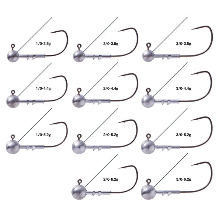 Gamakatsu HORIZON HEAD LG+G #3/0 - 5.2g 68788 (4 pcs/pack)