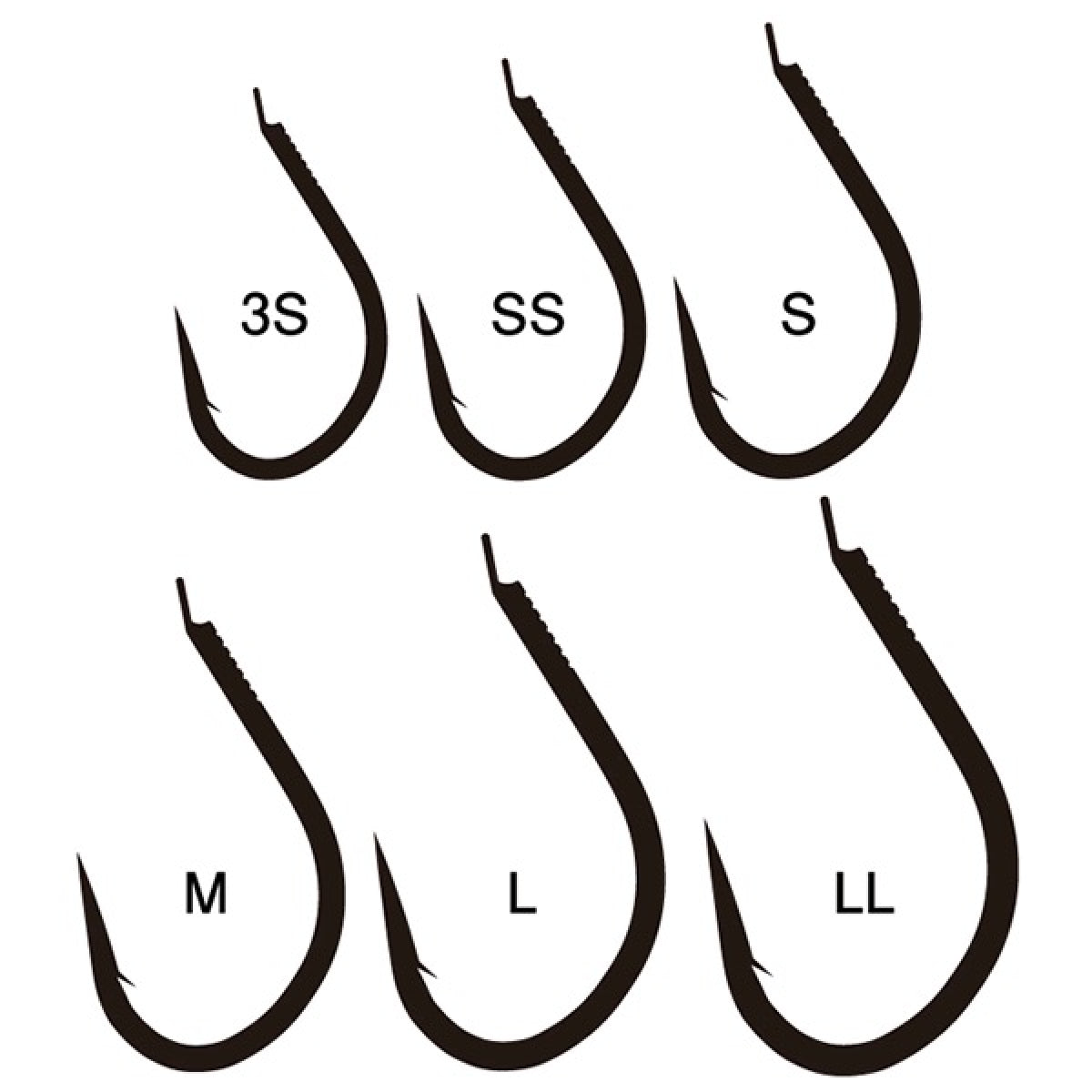Gamakatsu GHV2 OHGEN CUSTOM HOOK POWER PLAY SS 68806 (12 pcs/pack)