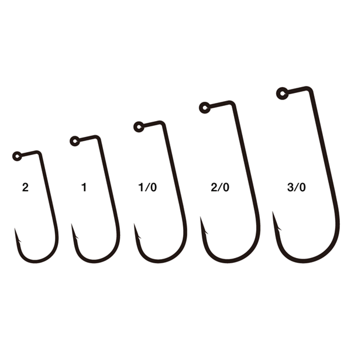 Gamakatsu HORIZON JIGHOOK #1 (10 pcs/pack) NANO ALPHA