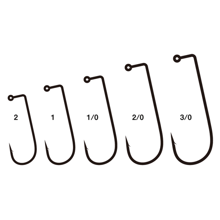 Gamakatsu HORIZON JIGHOOK #1 (10 pcs/pack) NANO ALPHA