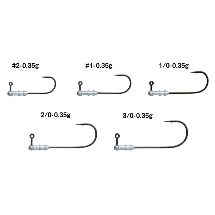 Gamakatsu HORIZON HEAD SN #1 : 0.35g (4 pcs/pack)
