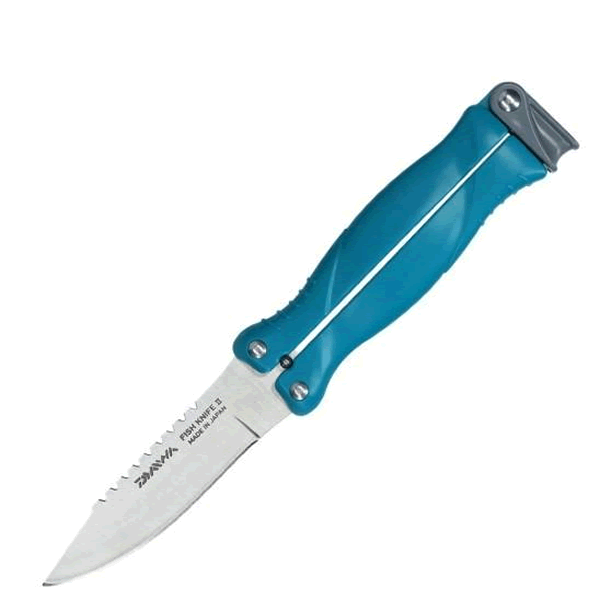 DAIWA FIELD KNIFE TYPE II Total Length: 210mm LIGHT BLUE