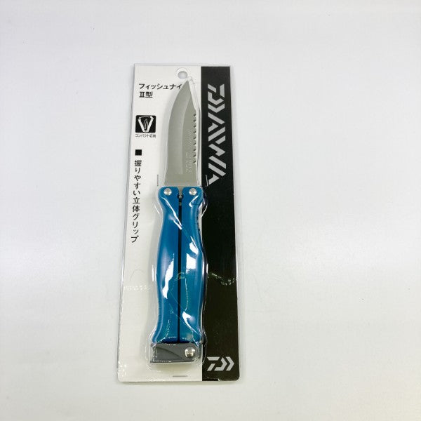 DAIWA FIELD KNIFE TYPE II Total Length: 210mm LIGHT BLUE
