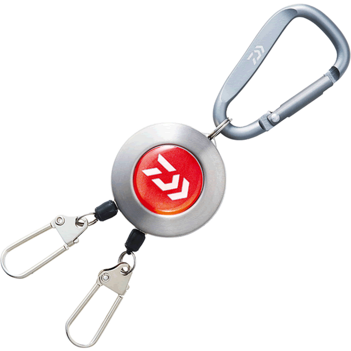 DAIWA CARABINER ON REEL DOUBLE 800 Lead: 80cm RED