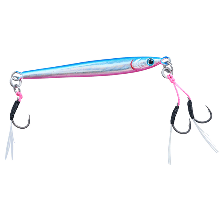 DAIWA TG BAITSLIM SLJ ADEL 30g 70mm : 30g ADELE FLASH BLUPIN