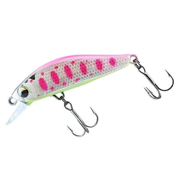 DAIWA SILVER CREEK MINNOW SLOW FALL CUSTOM 40SS 40mm : 3.0g Slow Sinking PINK YAMAME CHART BERRY