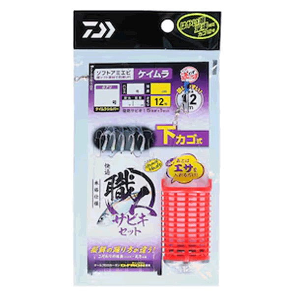 DAIWA KAITEKI SYOKUNIN SABIKI SET SOFT AMAEBI SHITAKAGOSHIKI 120cm : 8-2.0 UV