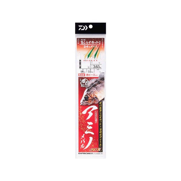 DAIWA KAITEKI SYOKUNIN FUNE SABIKI AMINO MEBARU UMA SHIRASU 6-0.8