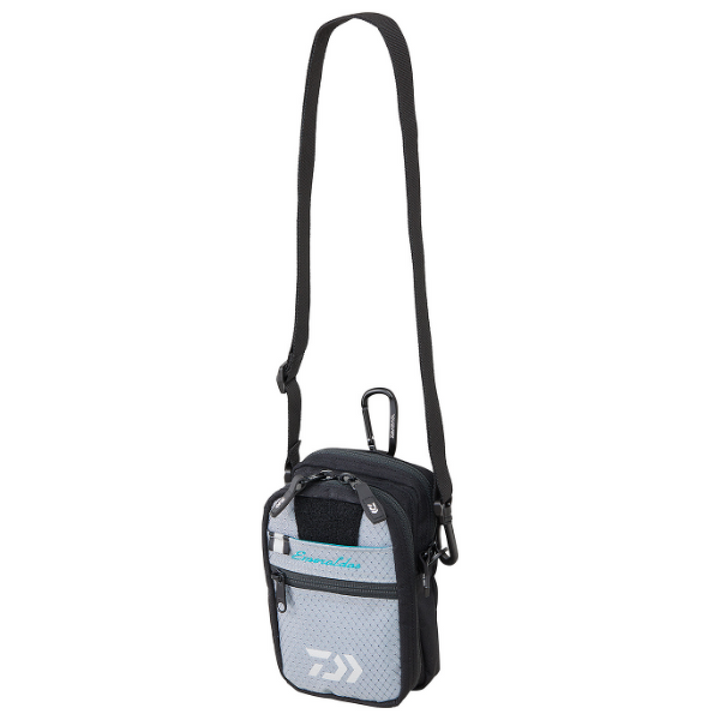 DAIWA EMERALDAS TACTICAL RUNGUN SLIM BAG (B) 7×12×18 cm GRAY