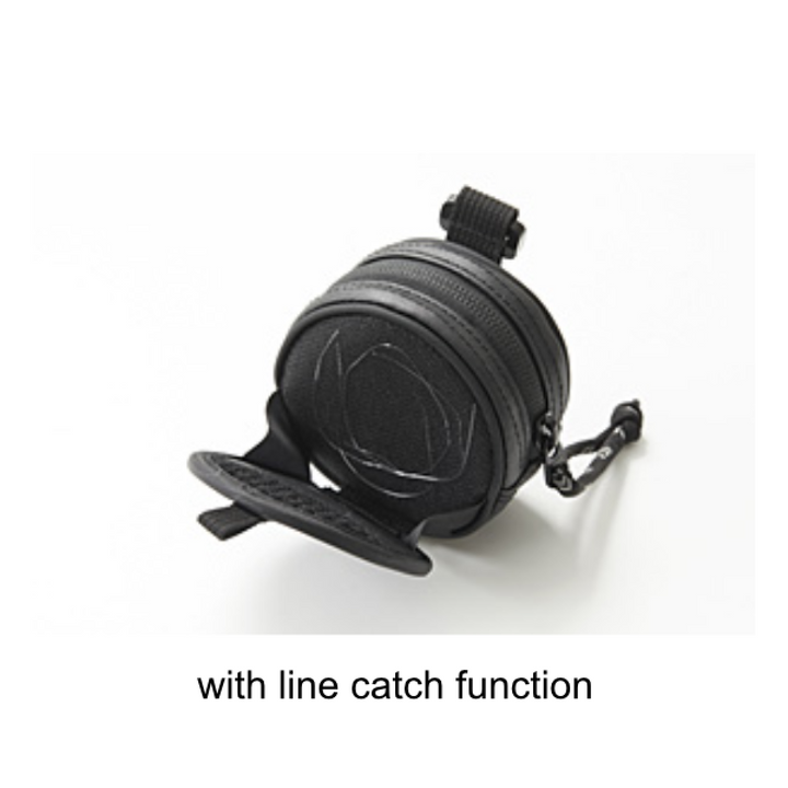 DAIWA LEADER POUCH (A) 5×8.5×8.5cm BLACK