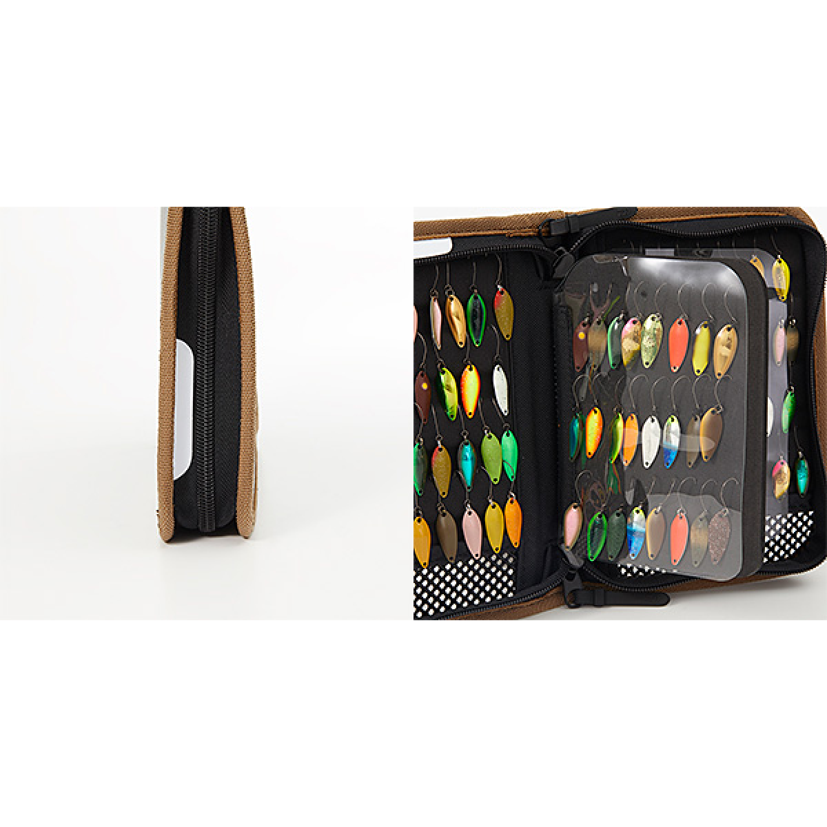 DAIWA MESH WALLET (A) L : 4 x 17 x 23cm COYOTE