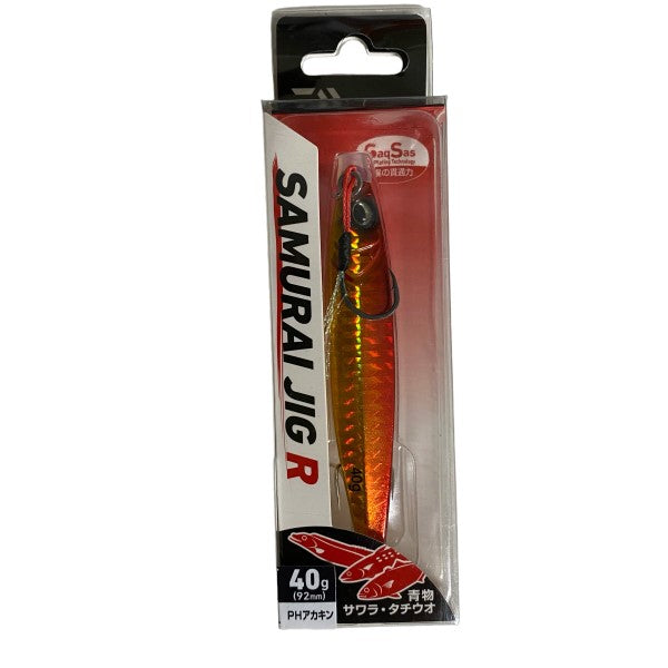 DAIWA SAMURAI JIG R 40g 92mm : 40g PH RED GOLD