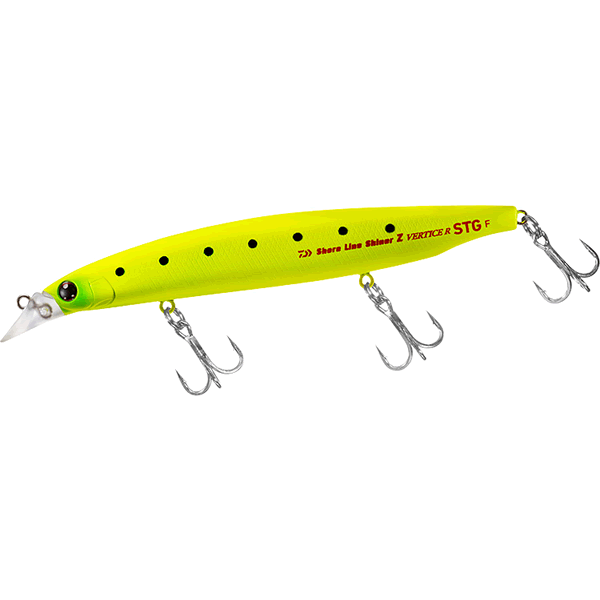 DAIWA SHORELINE SHINER-Z VERTICE R STG 125S 125mm : 22.9g Slow Sinking MAT CHART IWASHI