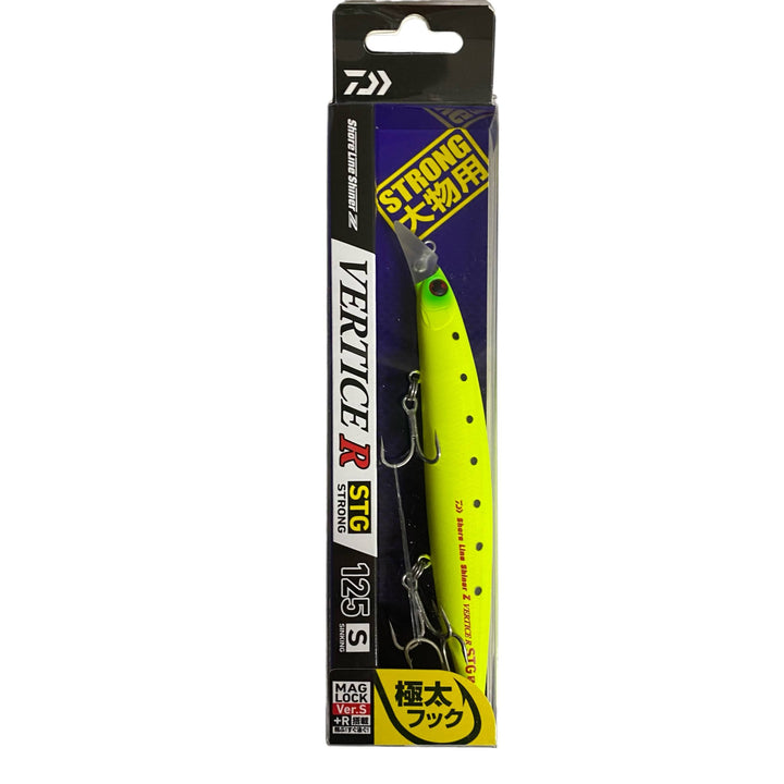 DAIWA SHORELINE SHINER-Z VERTICE R STG 125S 125mm : 22.9g Slow Sinking MAT CHART IWASHI