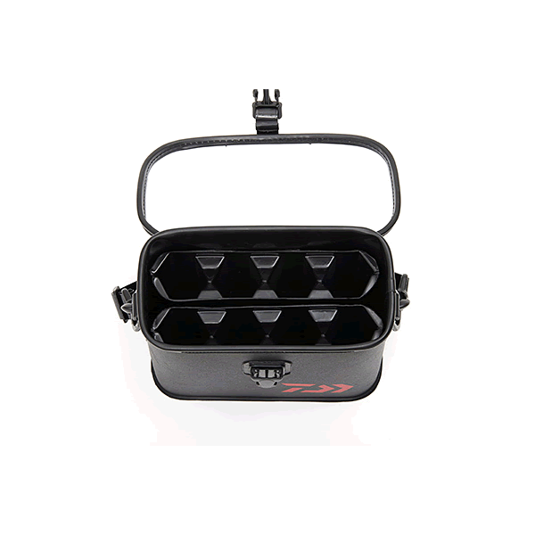 DAIWA MULTI STOCKER (B) 12 x 22 x 18cm BLACK / RED