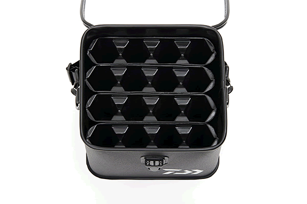 DAIWA MULTI STOCKER (B) 21 x 22 x 18cm WIDE BLACK / RED