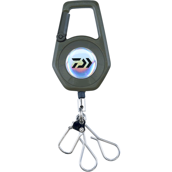 DAIWA CARABINER REEL 900 TYPE A Lead: 90cm ARMY GREEN