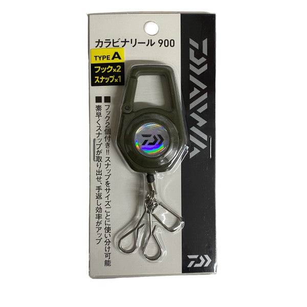 DAIWA CARABINER REEL 900 TYPE A Lead: 90cm ARMY GREEN