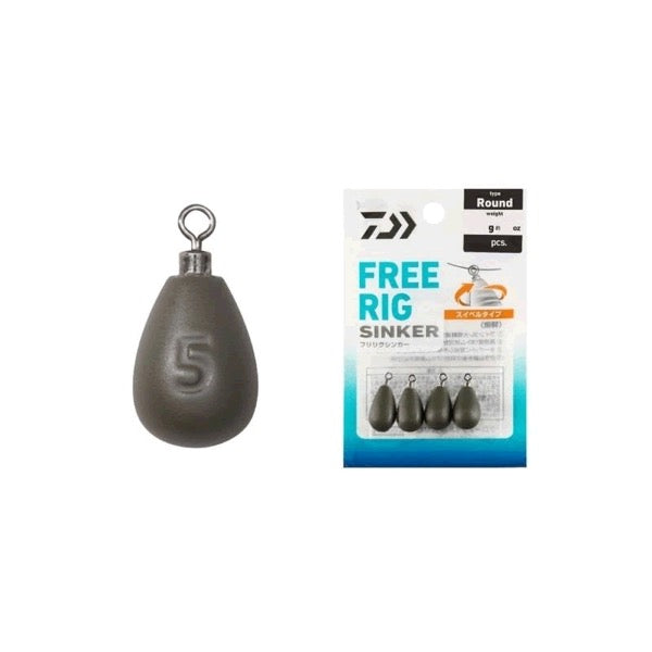 DAIWA FREE RIG SINKER R 5g (4 pcs/pack)