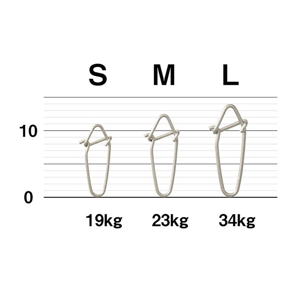 DAIWA EG-SNAP TSUYOJIKU S (10 pcs/pack)