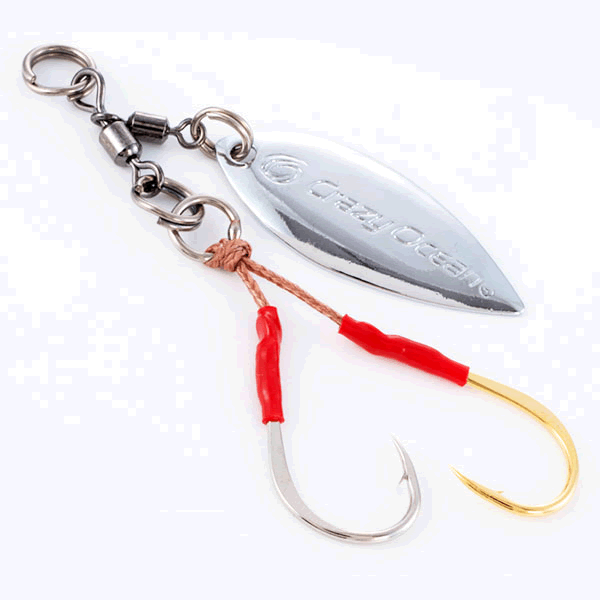 Crazy Ocean FLASH ASSIST BLADE TUNE M (2 pcs/pack) SILVER