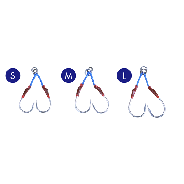 Crazy Ocean SMALL JIG POWER ASSIST S : 18mm (2 pcs/pack)