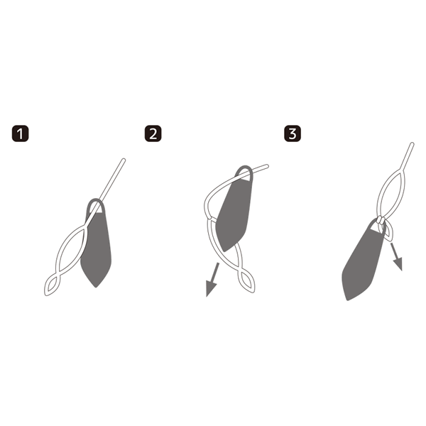 Crazy Ocean BACHIKON KAHEN LEADER #4 : 50cm (2 sets/pack)