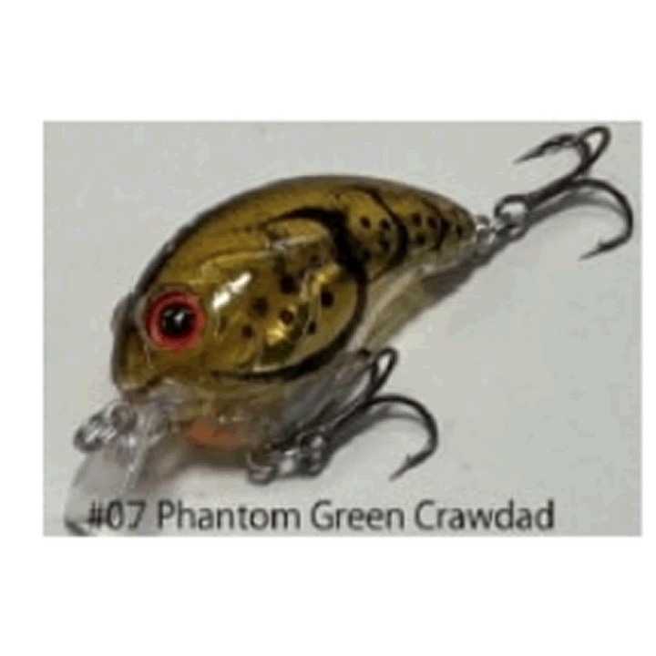 mibro FURY 1S 50mm : 9g #07 PHANTOM GREEN CLAW DADDO