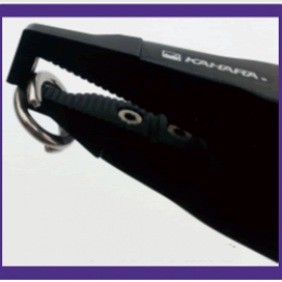 KAHARA SUPER HEAVY-DUTY ALUMINUM PLIERS PLUS 7" 7 inch MAT BLACK
