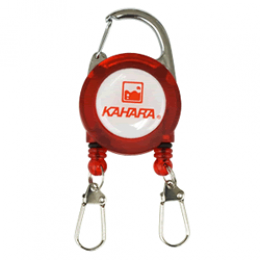 KAHARA KJ TWIN PIN ON REEL CODE: 45cm x 2 RED