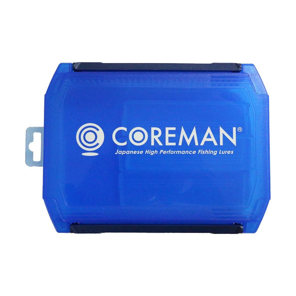 COREMAN COREMAN DOUBLE OPEN LURE CASE H200×W153×D40mm : 180g #004 BLUE