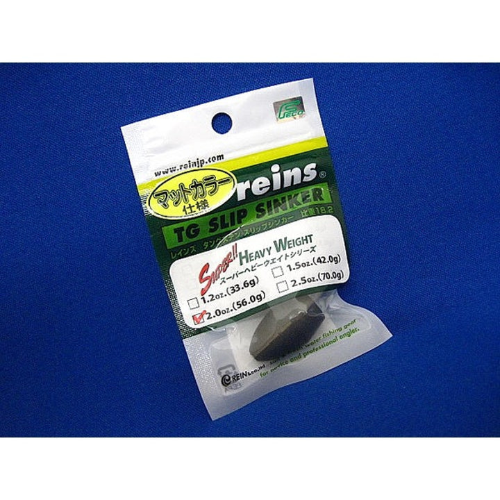 reins TG COLOR SLIP SINKER 2oz (1pce/pack) GREEN PUMPKIN