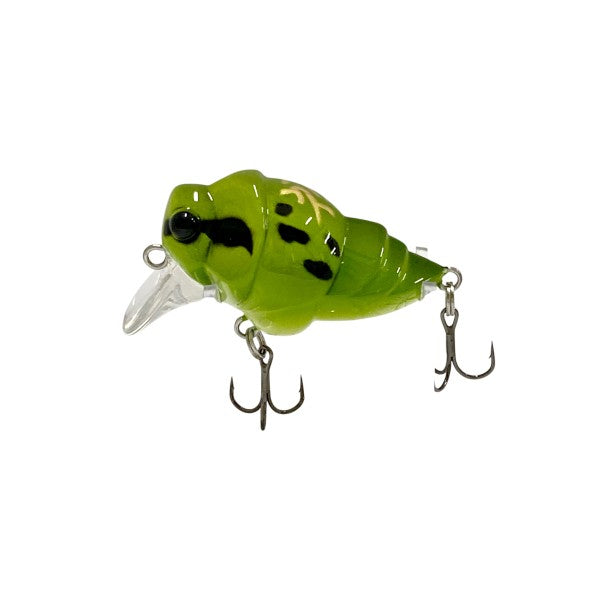 D-3 CUSTOM LURES CHIBI FUKUZEMI SHALLOW 30mm : 2.9g FLOATING #9 KAERU