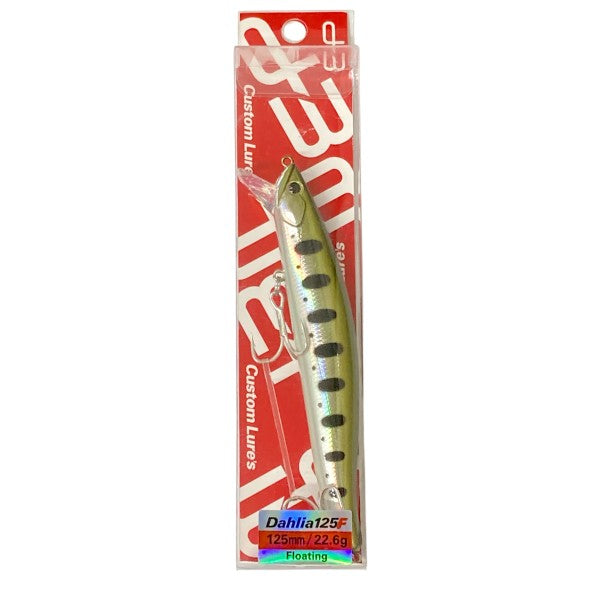 D-3 CUSTOM LURES DAHLIA 125F 125mm : 22.6g FLOATING #9 SK