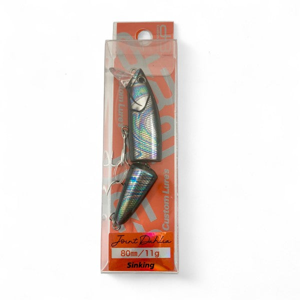 D-3 CUSTOM LURES JOINT DAHLIA 80S 80mm : 11g SINKING #12 OLBK