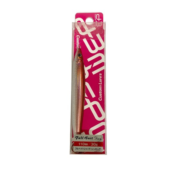 D-3 CUSTOM LURES FULL BAIT SHARP 110mm : 30g SINKING #8 ONG