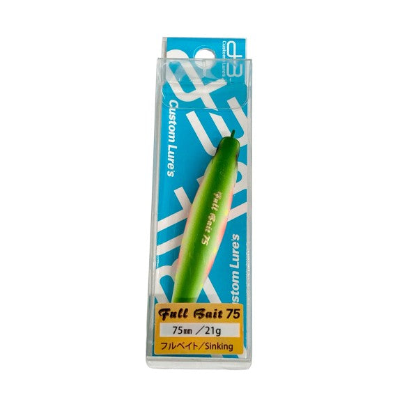 D-3 CUSTOM LURES FULL BAIT 75 75mm : 21g SINKING #F12 PRT
