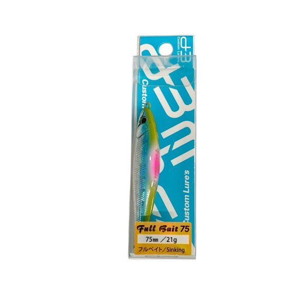 D-3 CUSTOM LURES FULL BAIT 75 75mm : 21g SINKING #EX-232