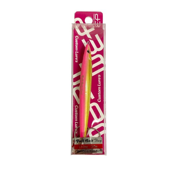 D-3 CUSTOM LURES FULL BAIT SHARP 110mm : 30g SINKING #12 PGP