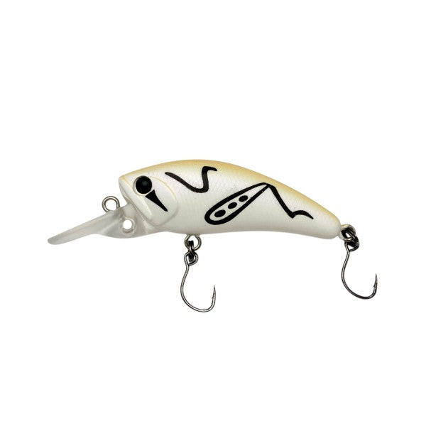 D-3 CUSTOM LURES DIVING DAHLIA 45F 45mm : 4.2g FLOATING #9 WH - ING