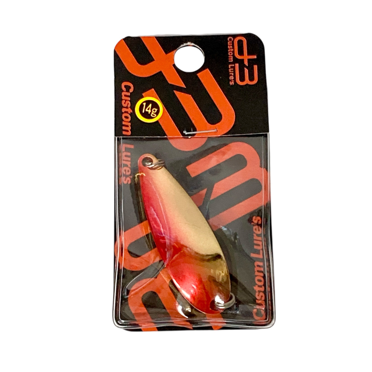 D-3 CUSTOM LURES CUSTOM SPOON 5g #01 RG