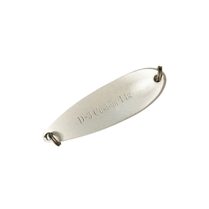 D-3 CUSTOM LURES CUSTOM SPOON 10g #7 WH8