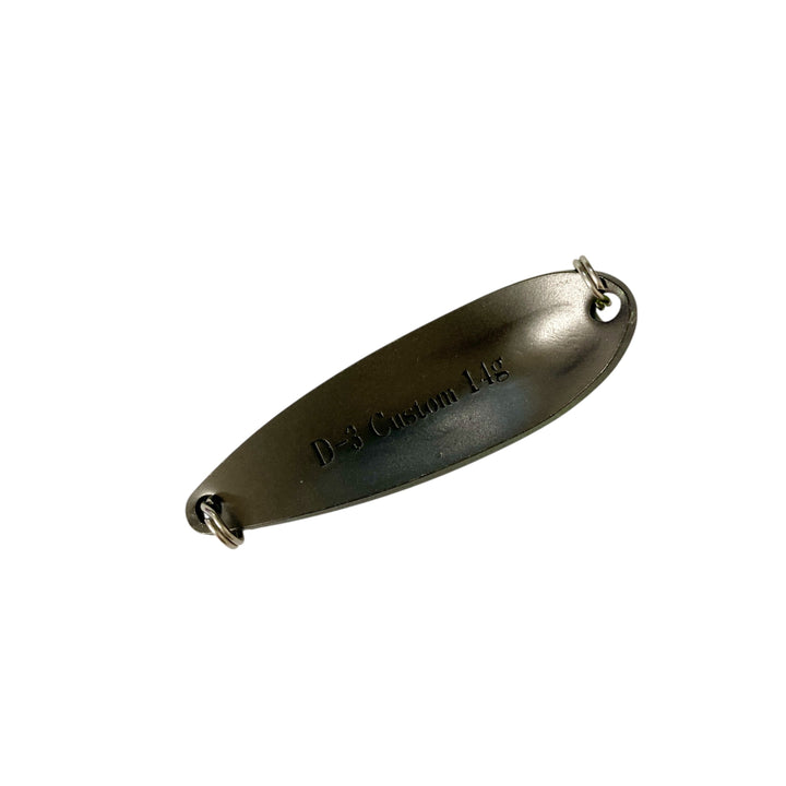 D-3 CUSTOM LURES CUSTOM SPOON 5g #10 WBK