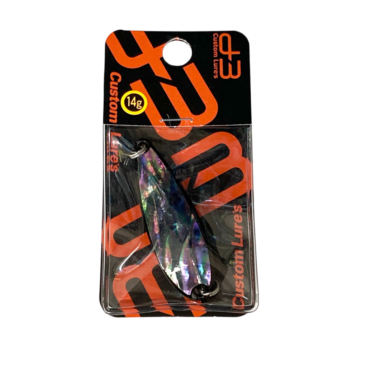 D-3 CUSTOM LURES CUSTOM SPOON 5g #S1 BKS