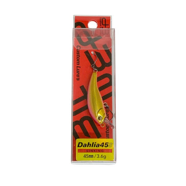 D-3 CUSTOM LURES DAHLIA 45S 45mm : 3.6g SINKING #5 PGR