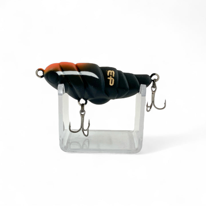 D-3 CUSTOM LURES BATTA EBISEN mp 40mm : 2.5g Floating #07 KURO INAGO