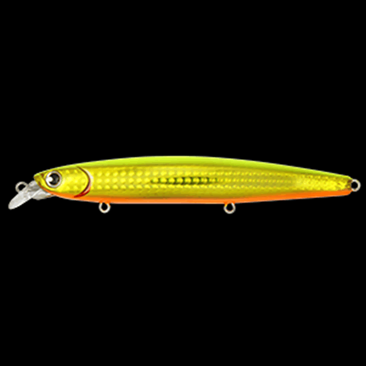 LONGIN HI-STANDARD 120F 120mm : 19g FLOATING S078LN GOLD CHART