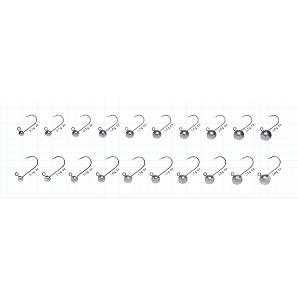 Arukazik Japan AR.HEAD JACK UPPER OP 1.5g #8 (4 pcs/pack)